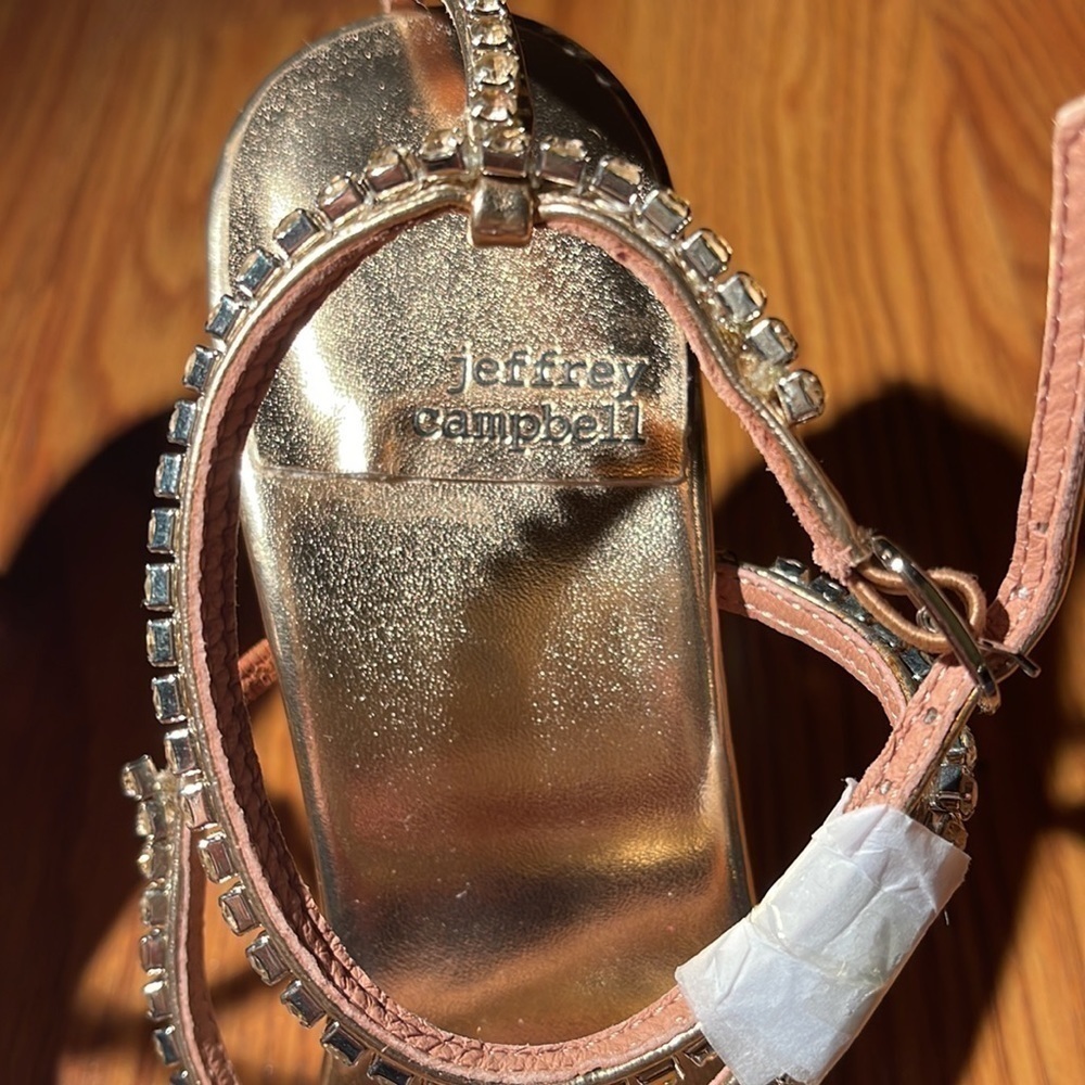 Jeffery Campbell Embellished High Heel Sandals. NEW - Picture 3 of 6